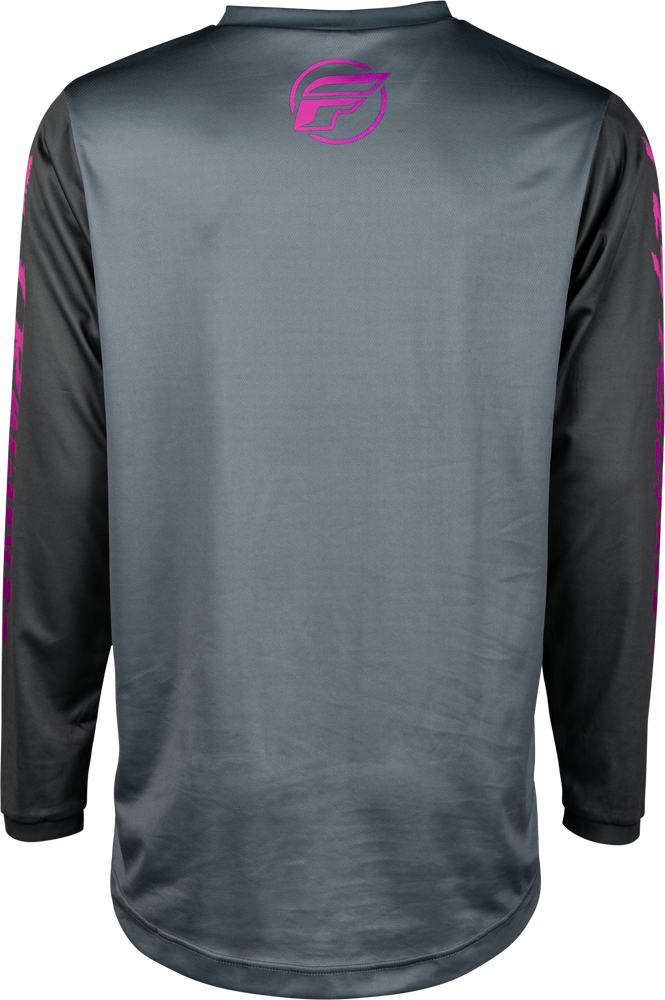 Fly Racing 2024 F-16 Jersey - Grey Charcoal Pink CL