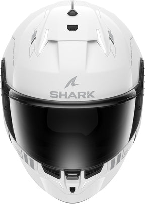 Shark Skwal I3 Blank SP Helmet - White/Silver/Black
