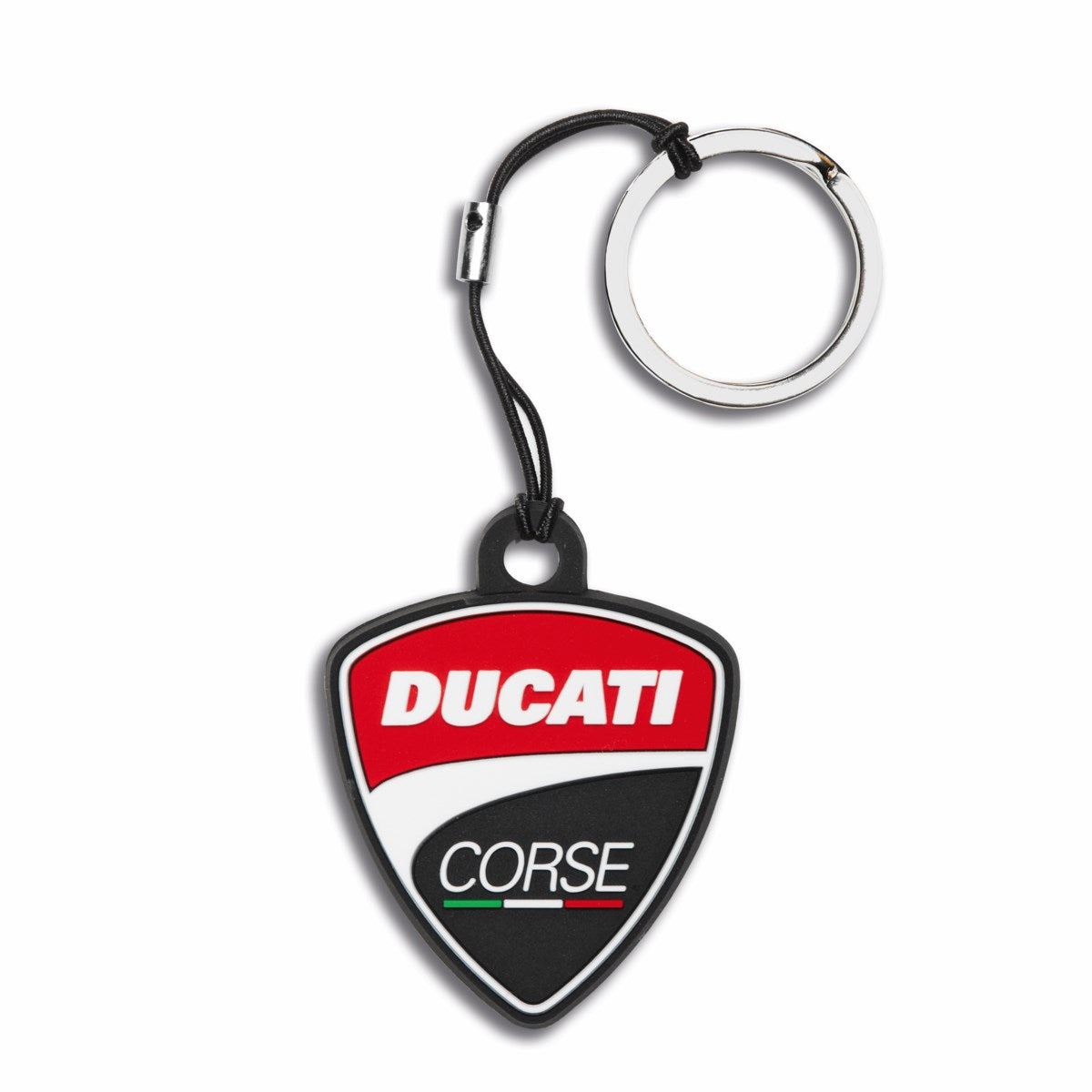 Ducati Corse Shield Rubber Key Ring