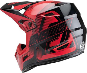 Answer AR1 Vendetta Helmet Red/Black Youth