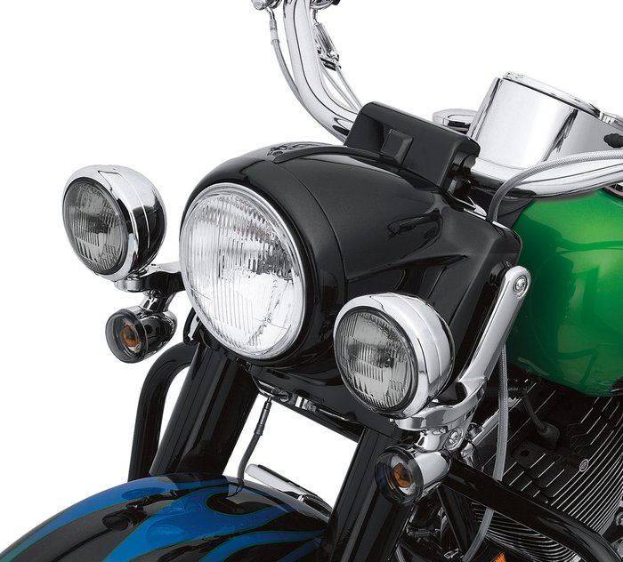 Harley-Davidson Gloss Black Headlamp Trim Ring