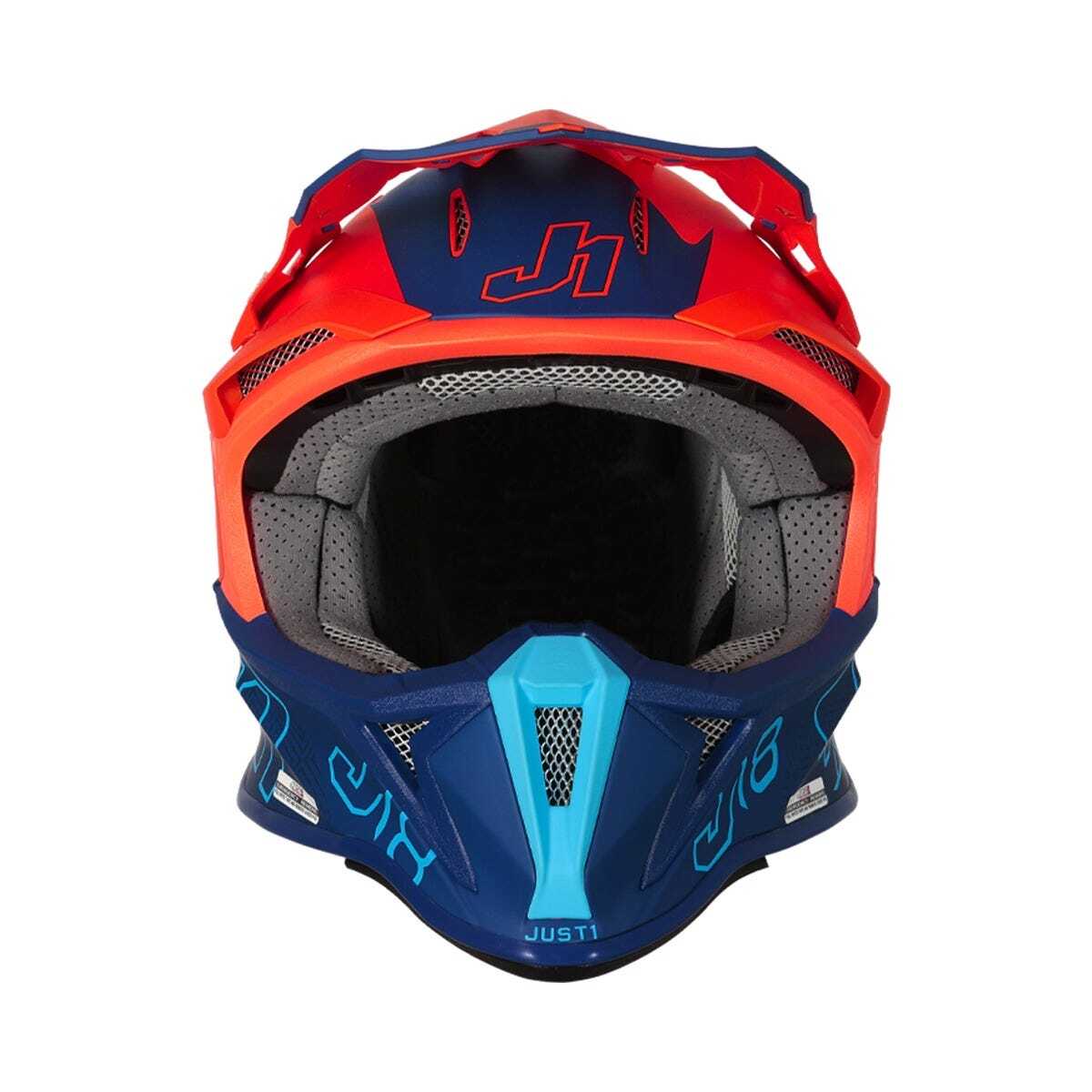 Just1 J32 Vertigo Youth Helmet - Blue/White/Red CL