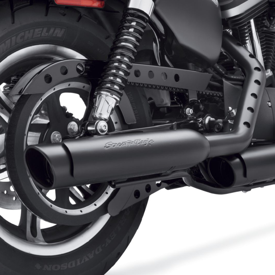 Screamin' Eagle Slash Up/Down/Out 3.25 inch End Caps