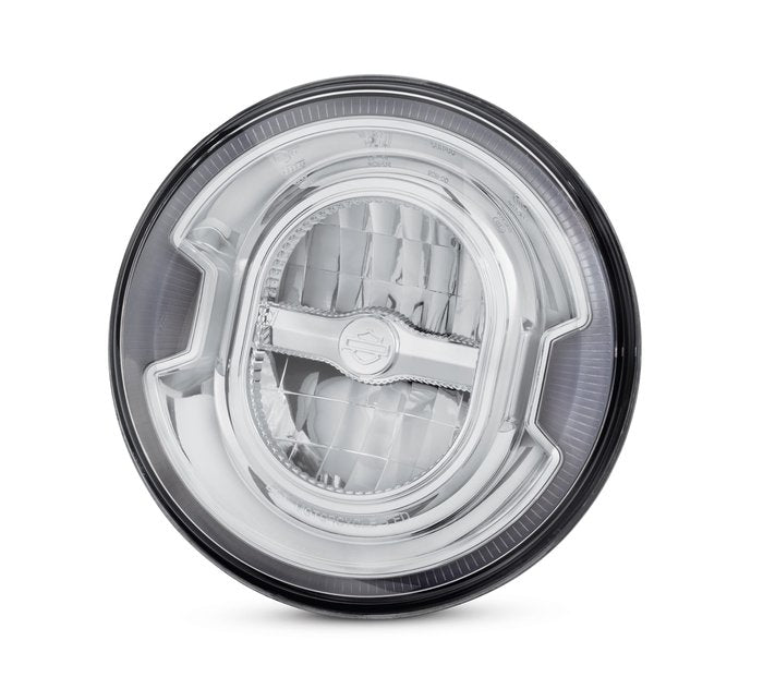 Harley-Davidson 7 in. Daymaker Signature Reflector LED Headlamp - Chrome