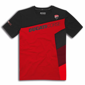 Ducati Men's DC Sport T-shirt - Red and Black