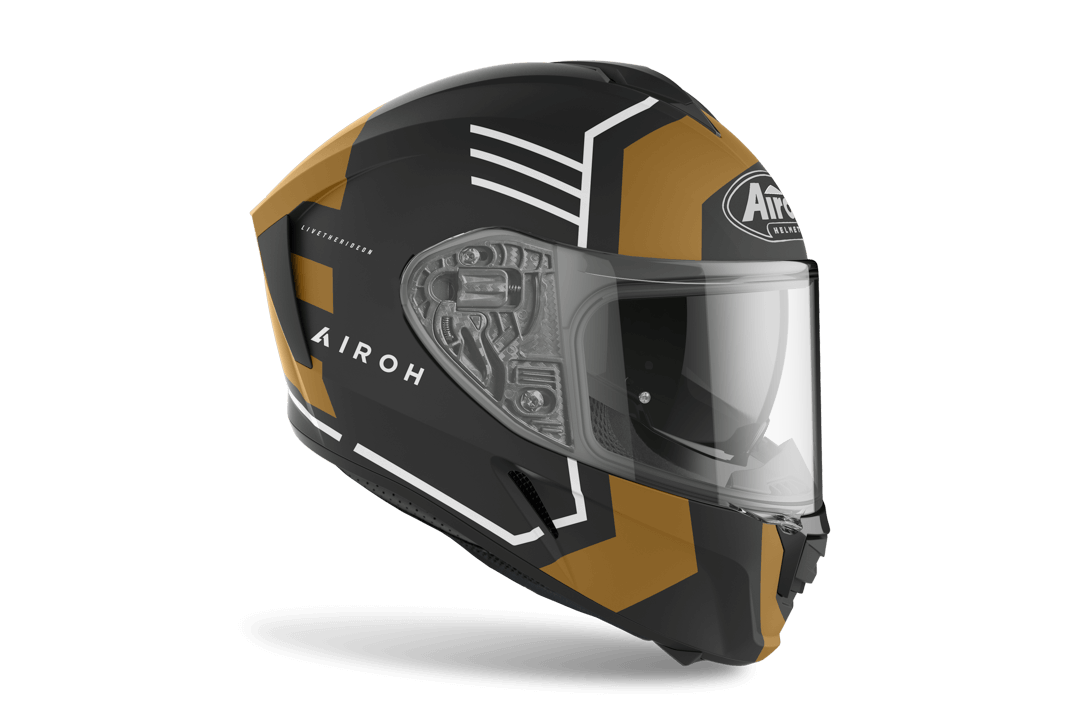 Airoh Spark Thrill Helmet - Matte Gold