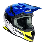 NITRO MX700 RECOIL YOUTH HELMET BLUE/YELLOW
