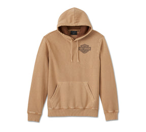 Harley-Davidson Eagle Soars Alone Slub Hoodie - Tannin