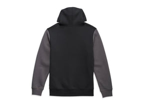 Harley-Davidson Men's Wrench Crew Hoodie - Colourblocked - Black Beauty