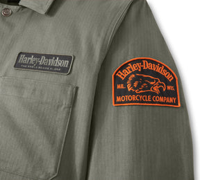 Harley-Davidson Working Man Overshirt - Grape Leaf