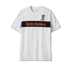 Harley-Davidson Men's #1 Enduro Tee -  White