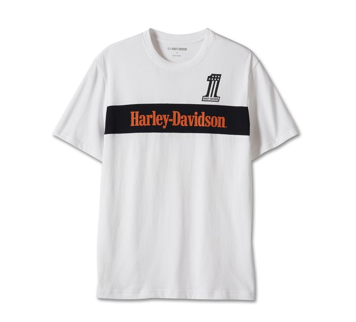 Harley-Davidson Men's #1 Enduro Tee -  White