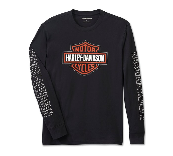 Harley-Davidson Men's Bar & Shield Long Sleeve Pajama Set