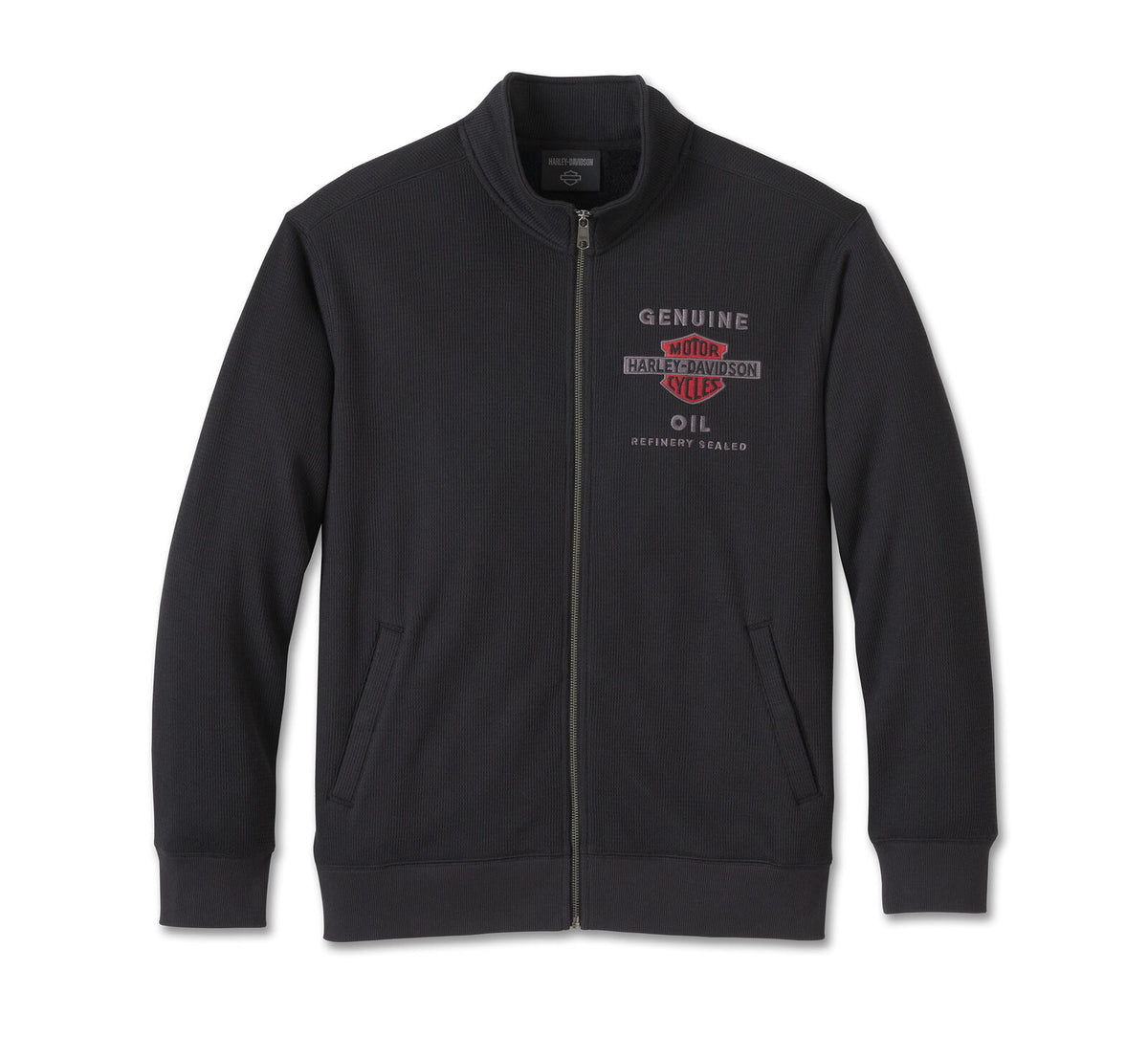 Harley-Davidson Men's Genuine Bar & Shield Track Jacket - Harley Black