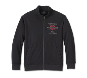 Harley-Davidson Men's Genuine Bar & Shield Track Jacket - Harley Black