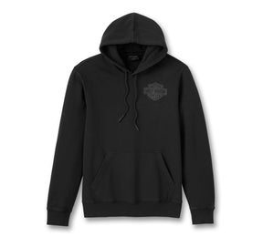 Harley-Davidson Eagle Soars Alone Slub Hoodie - Harley Black