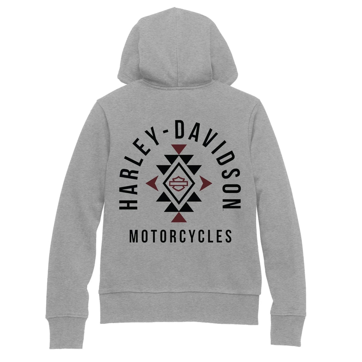 Harley-Davidson Women's Special Zip Front Hoodie - Grey