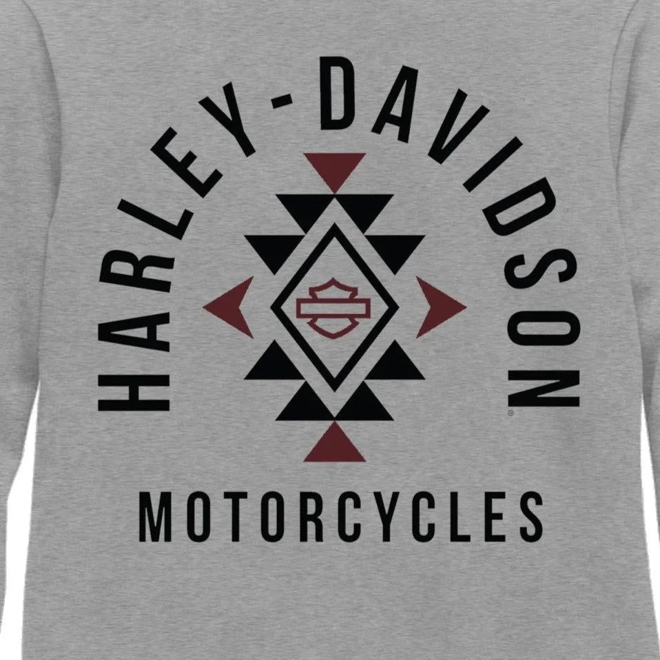 Harley-Davidson Women's Special Zip Front Hoodie - Grey