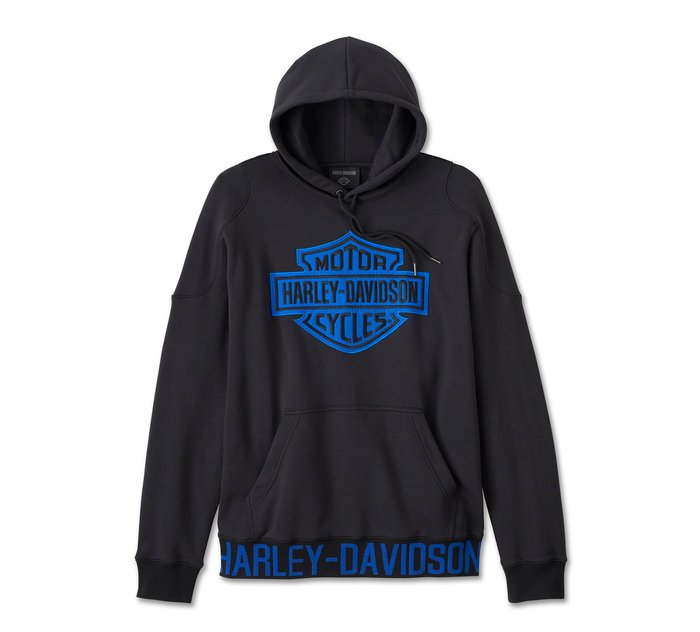 Harley-Davidson Men's Start Your Engines Bar & Shield Hoodie - Harley Black