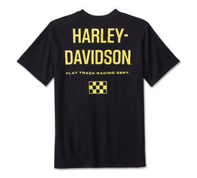 Harley-Davidson Men's Bar & Shield Racing Short Sleeve Henley