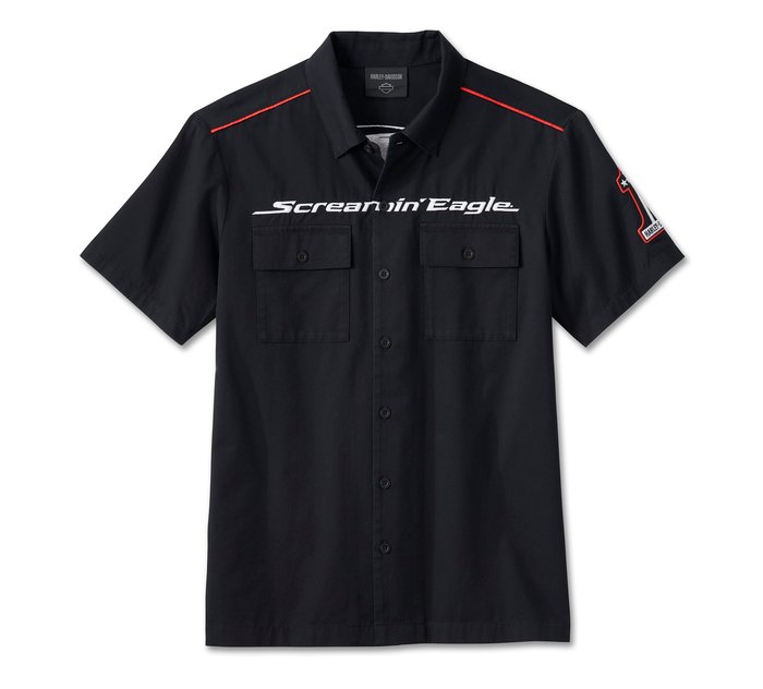 Harley-Davidson Men's Screamin' Eagle Short Sleeve Shirt