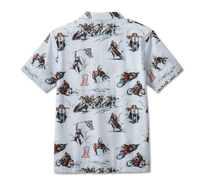 Harley-Davidson Men's Twisty Aloha Print Shirt