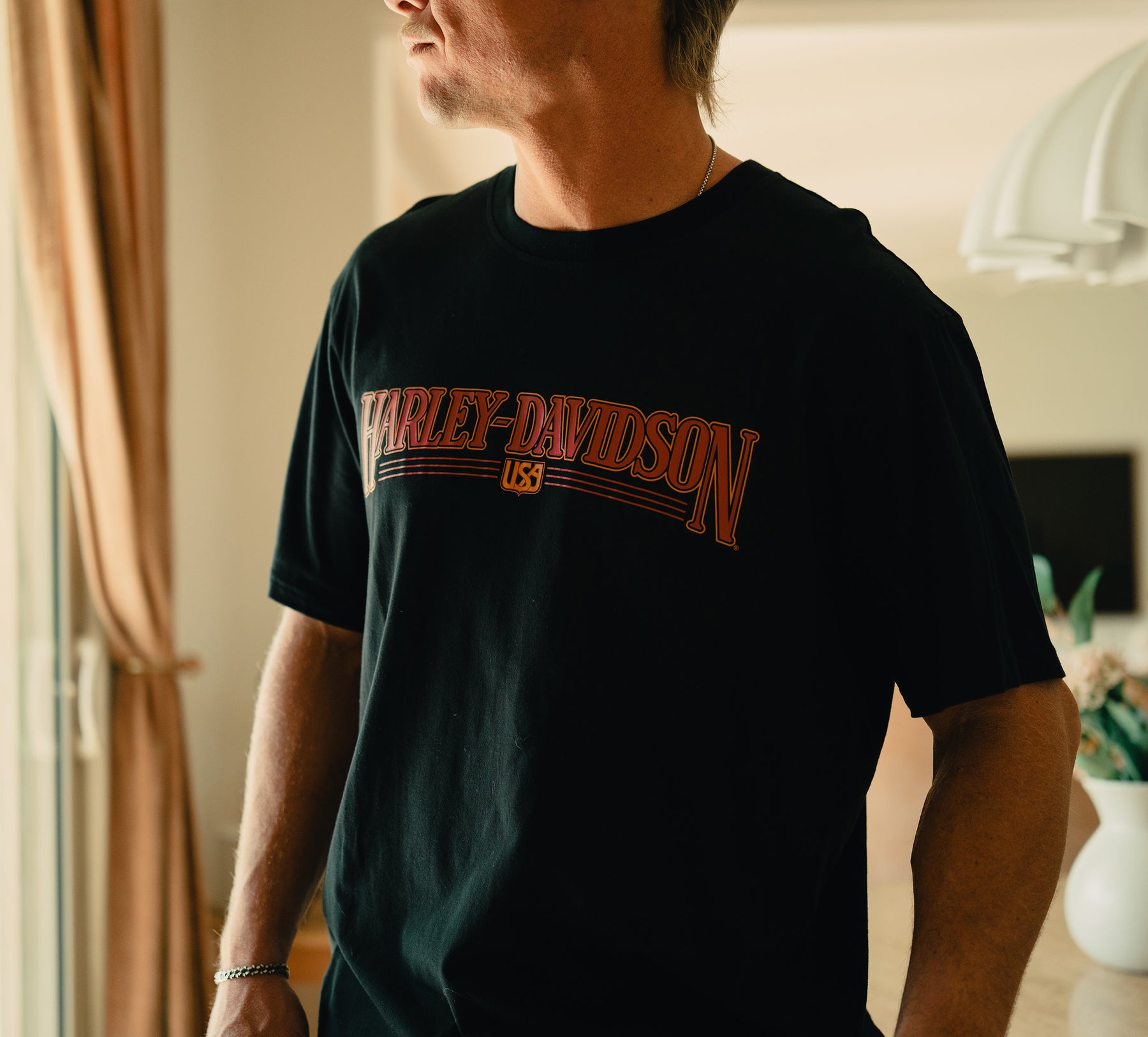 Harley-Davidson Men's 80s Tank Pajama Shorts Set