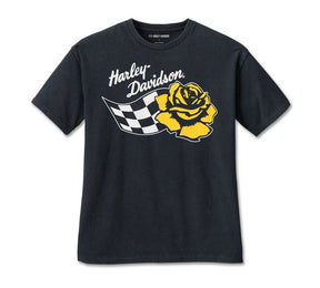 Harley-Davidson Women's Rose Racer Oversized Tee