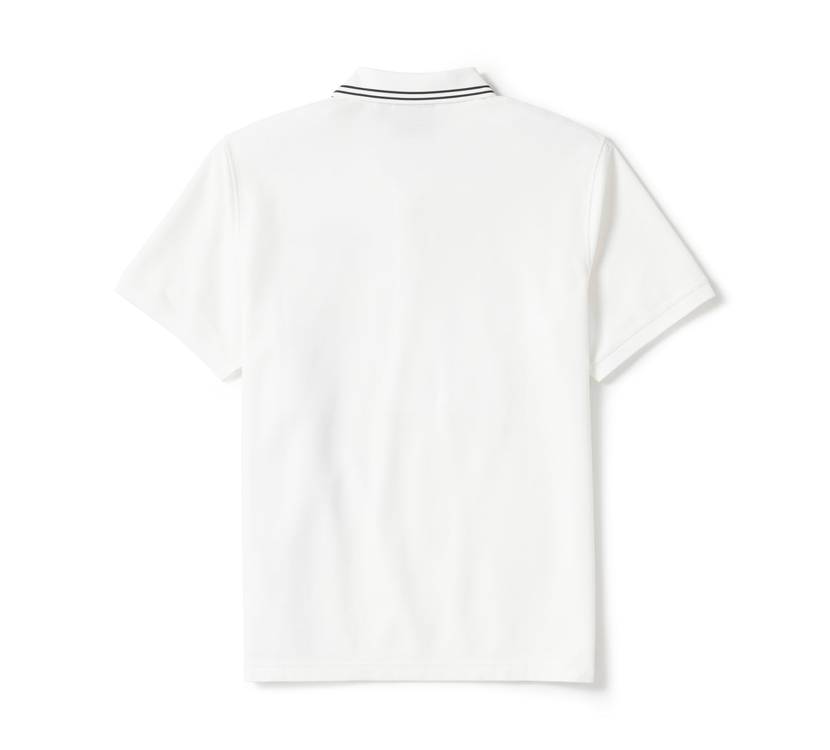 Harley-Davidson Men's Bar & Shield Solid Pique Polo - Bright White