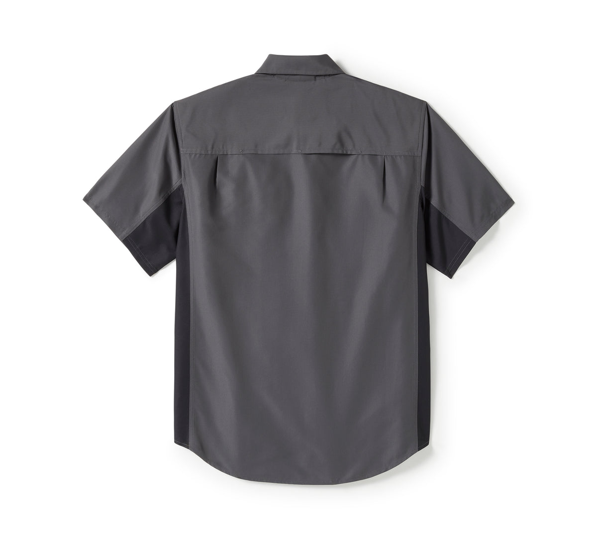 Harley-Davidson Men's H-D® TECH Colorblock Shirt - Colorblock - Asphalt & Harley Black