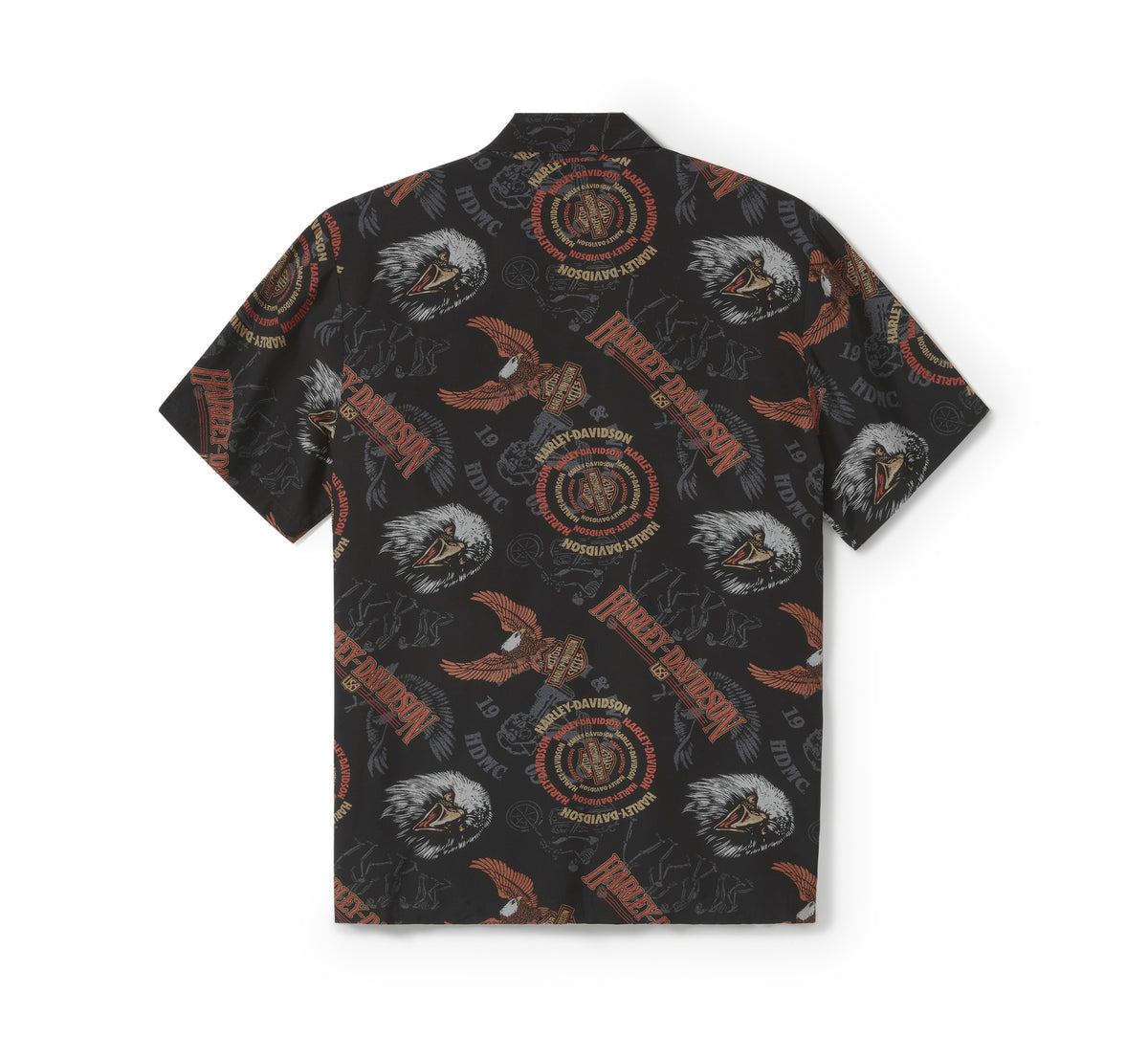 Harley-Davidson Men's 80s Tank Aloha Short Sleeve Shirt