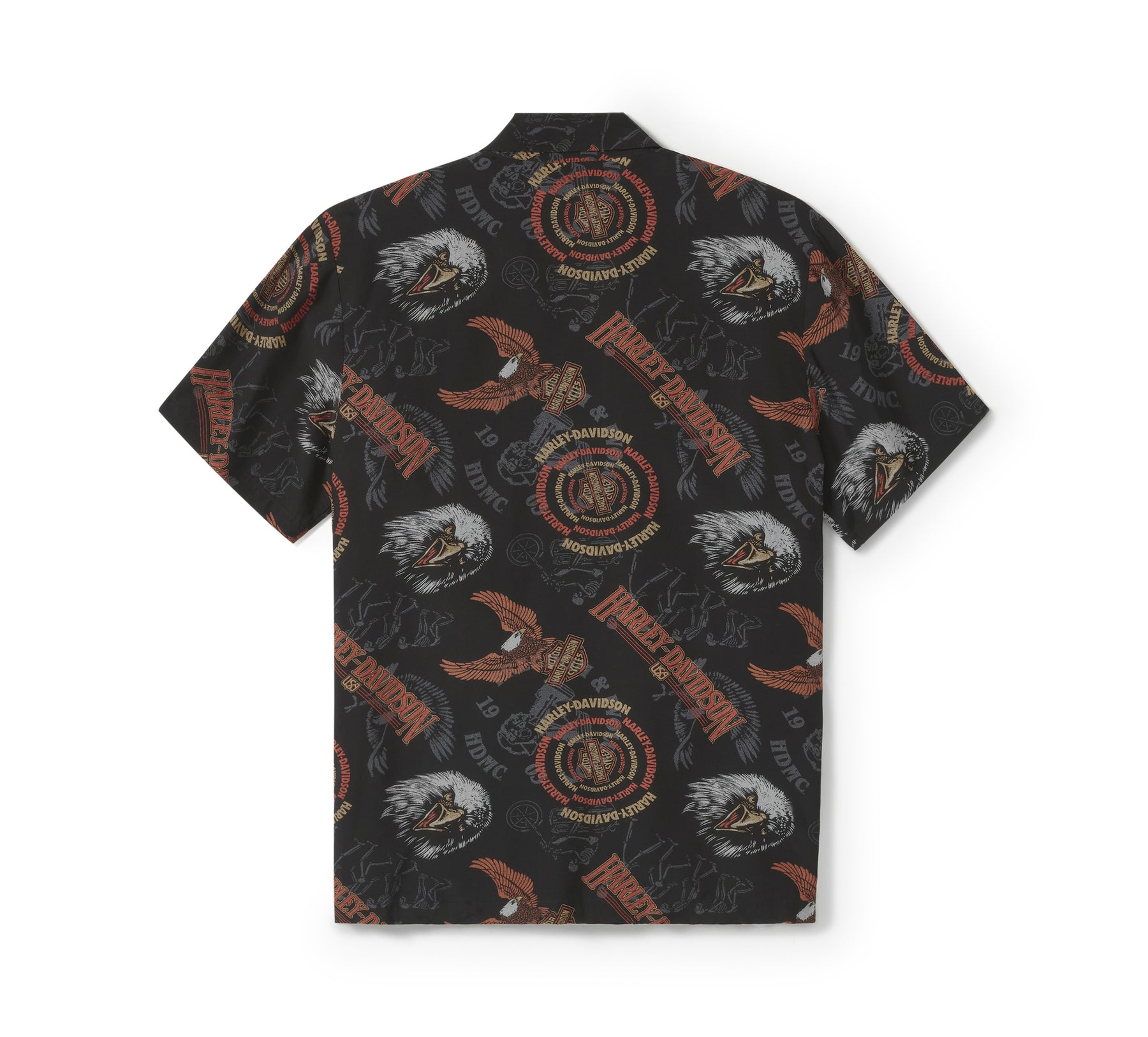 Harley-Davidson Men's 80s Tank Aloha Short Sleeve Shirt