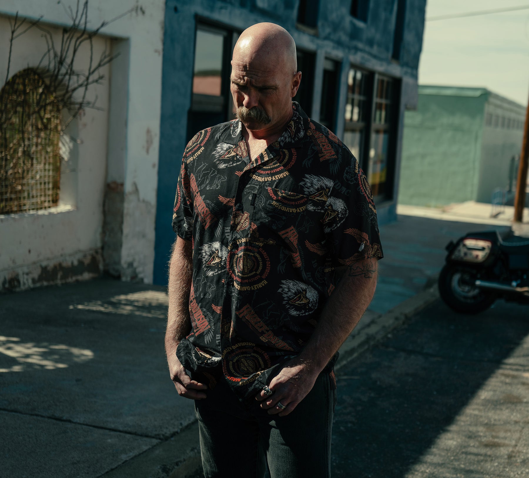 Harley-Davidson Men's 80s Tank Aloha Short Sleeve Shirt