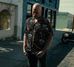 Harley-Davidson Men's 80s Tank Aloha Short Sleeve Shirt