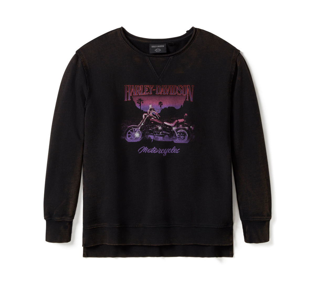 Harley-Davidson Women's Lowrider Sunset Oversized Crew