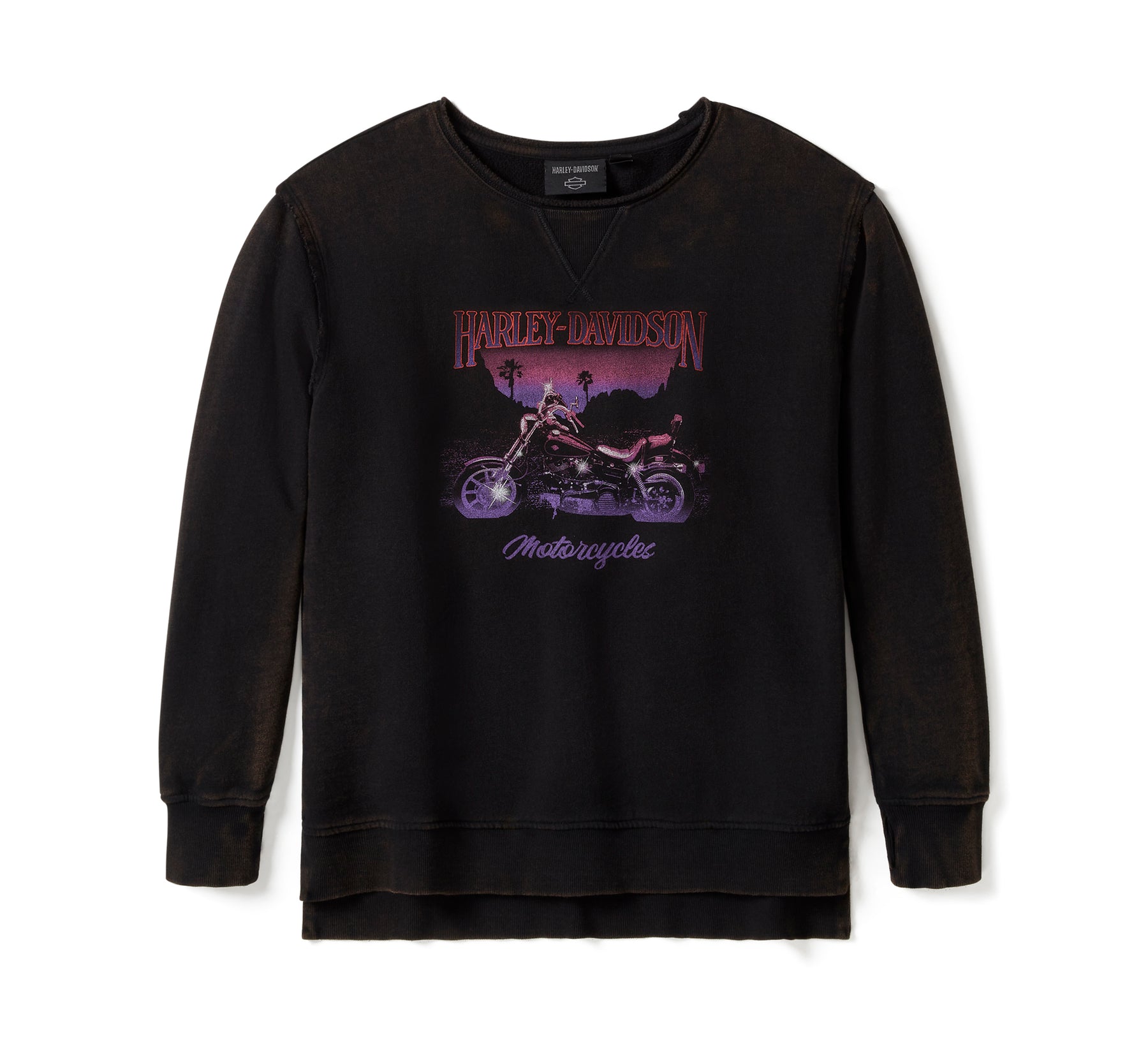 Harley-Davidson Women's Lowrider Sunset Oversized Crew