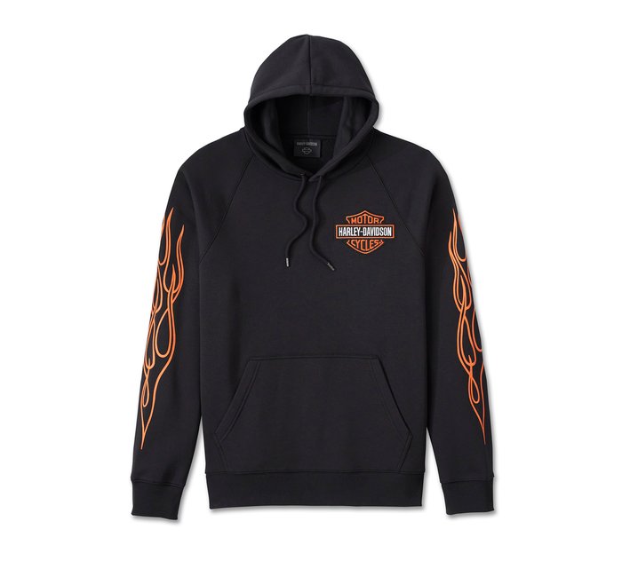 Harley-Davidson Men's Rising Eagle Hoodie - Harley Black