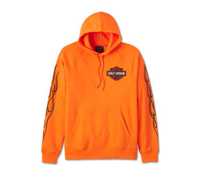 Harley-Davidson Men's Rising Eagle Hoodie - Harley Orange