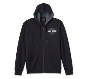 Harley-Davidson Men's Spirit of Freedom Zip-Up Hoodie - Harley Black