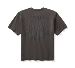 Harley-Davidson Men's Dickies x H-D Heavyweight Pigment Dyed Short Sleeve Tee