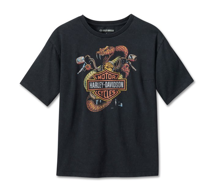 Harley-Davidson Women's King Cobra Boxy T-Shirt