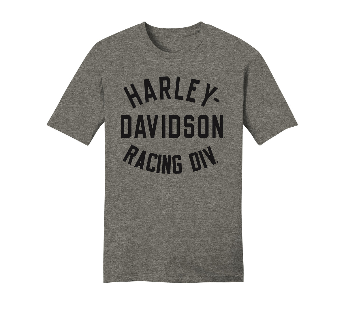 Harley-Davidson Men's Racing Div. Tee Grey Heather