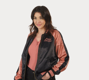 Harley-Davidson Women's Creed Club Rib-Knit Top - Light Mahogany Pink