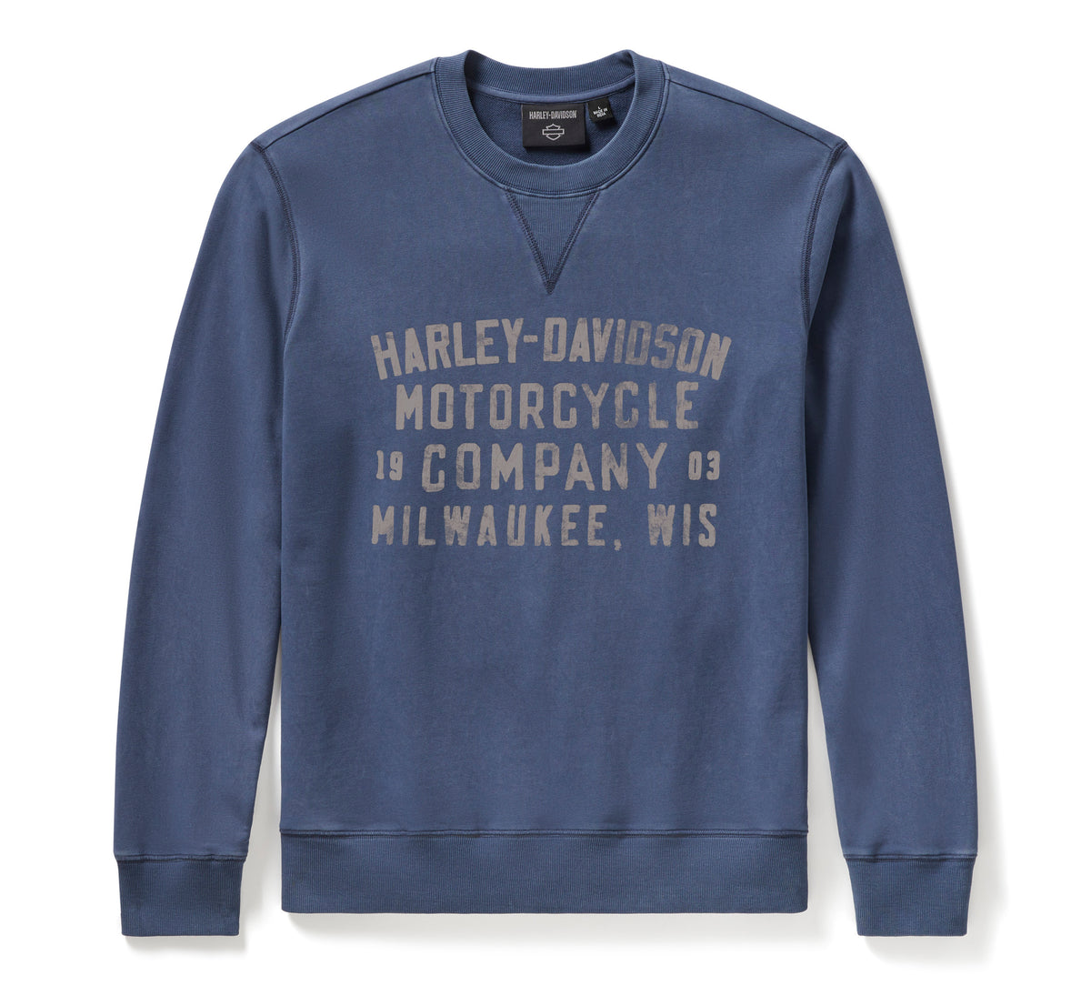 Harley-Davidson Men's H-D® Washed Crewneck