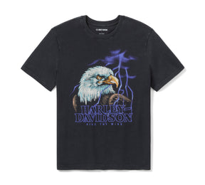 Harley-Davidson Men's Lightning Eagle Tee - HARLEY BLACK