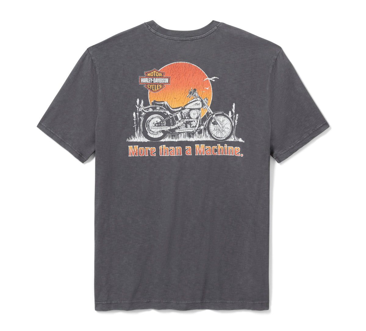 Harley-Davidson Men's Softail Sunset Tee - ASPHALT