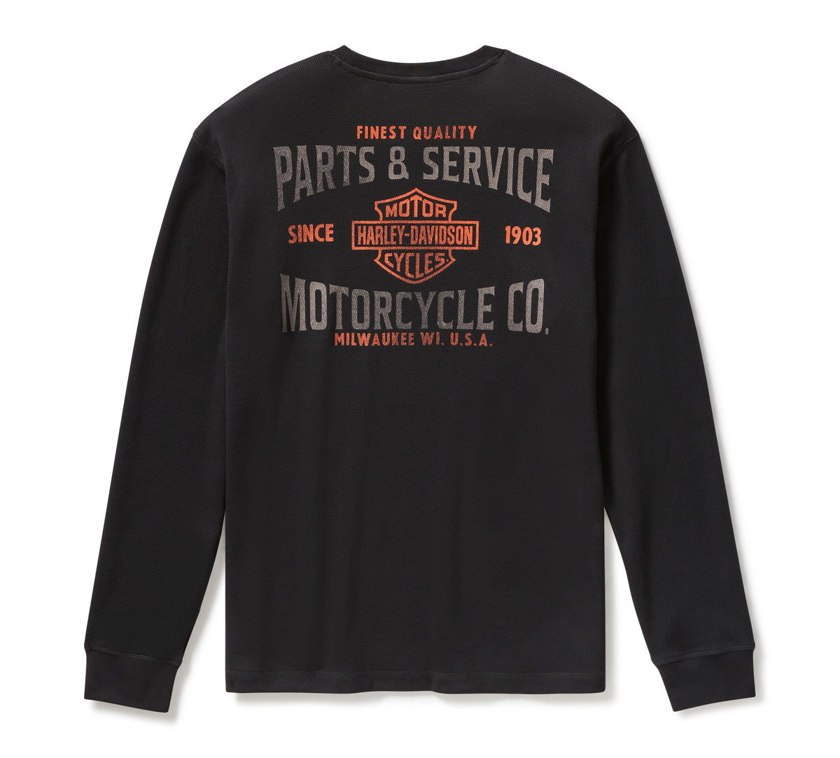 Harley-Davidson Men's Parts & Service Long Sleeve Thermal - Harley Black