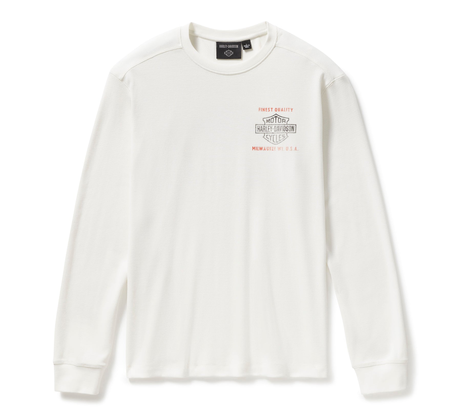Harley-Davidson Men's Parts & Service Long Sleeve Thermal - Cloud Dancer