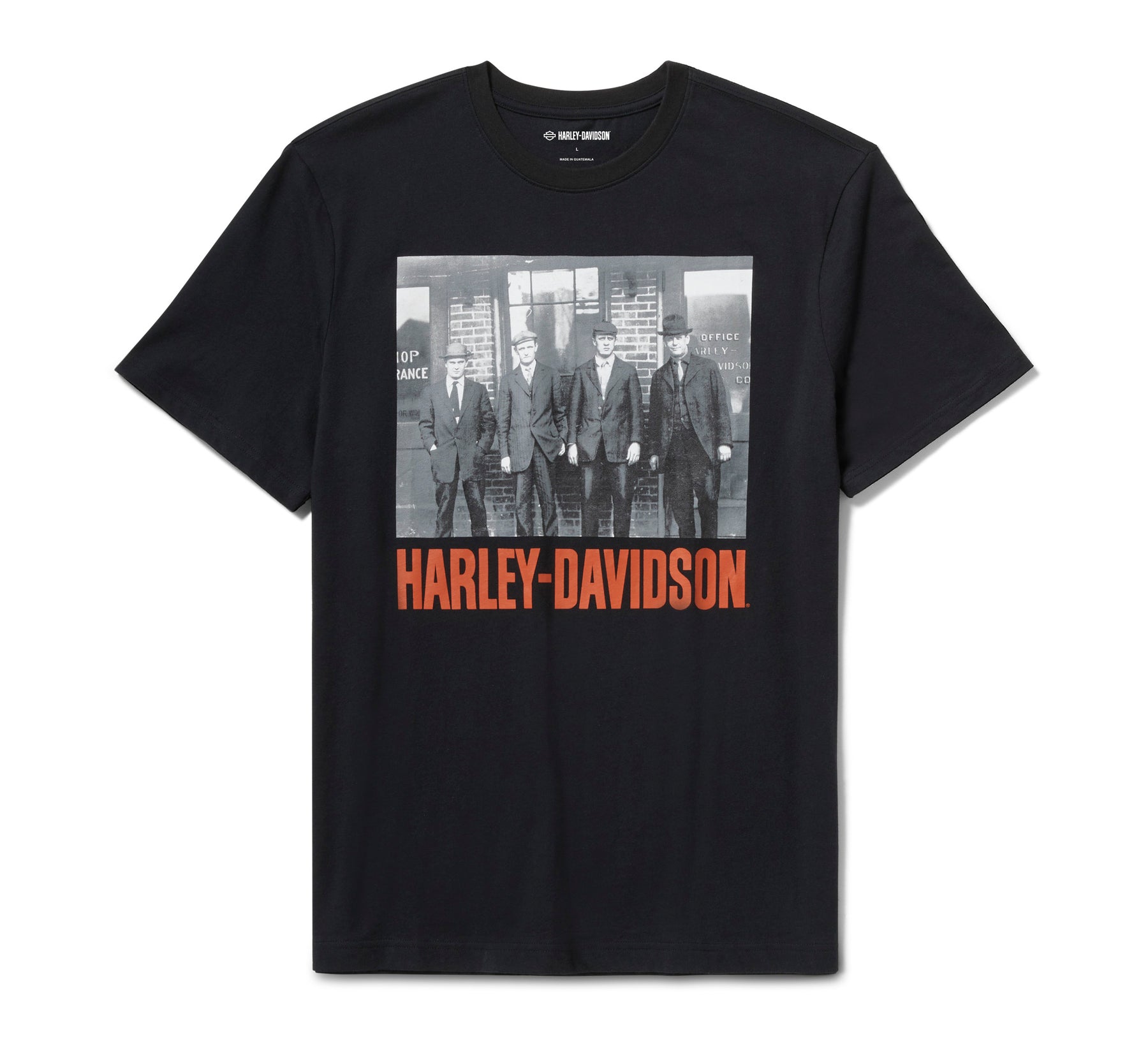 Harley-Davidson Men's Founder's Archival Photo Tee - HARLEY BLACK