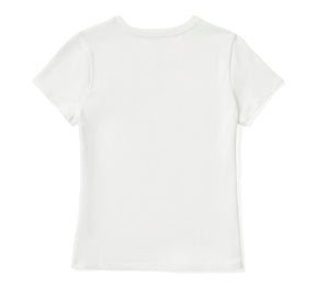 Harley-Davidson Women's Archive Photo Tee - CLOUD DANCER